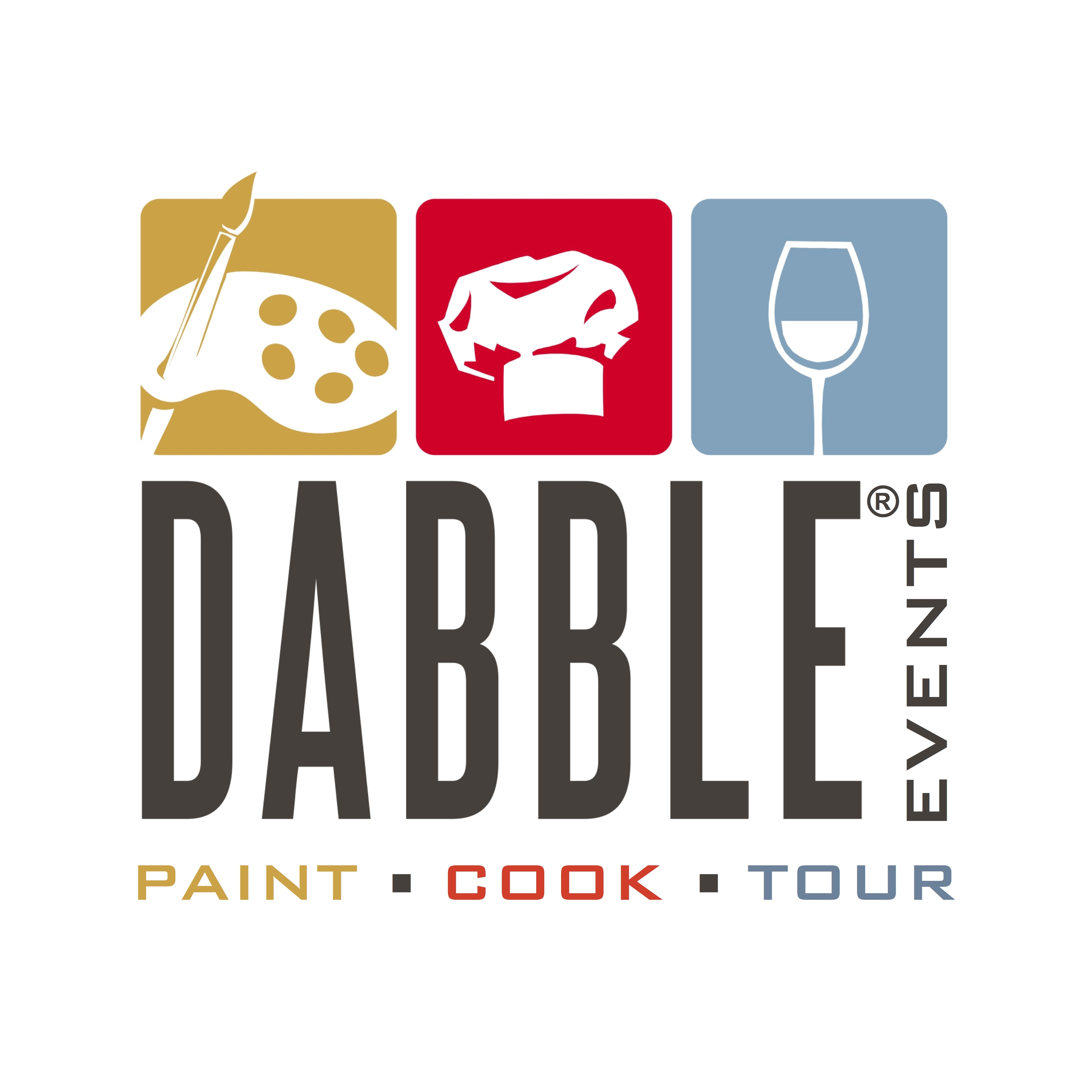 Dabble Events — Paint · Cook · Tour